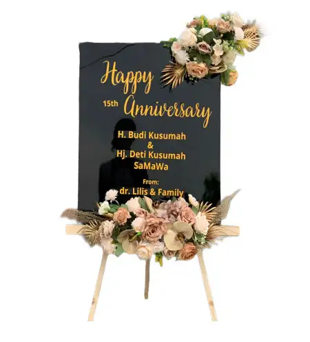 Papan Bunga Akrilik Kaligesing